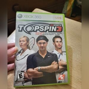 Xbox 360 Top Spin 3 Game